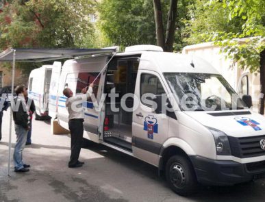 Передвижная ветеринарно санитарная лаборатория Volkswagen Crafter 1