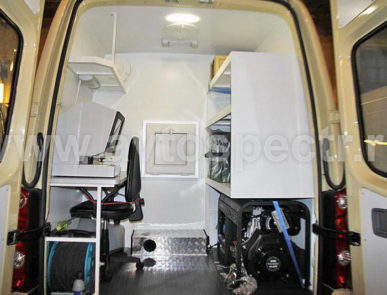 Передвижная лаборатория ветеринарно санитарной экспертизы Volkswagen Crafter 2