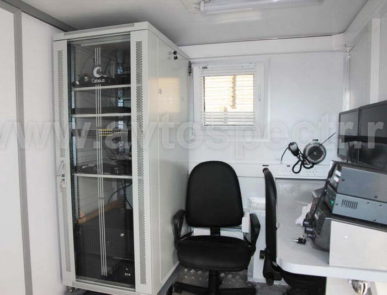 Мобильный узел связи на базе КАМАЗ-43118 с прицепом