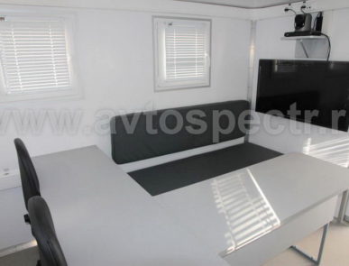 Мобильный узел связи на базе КАМАЗ-43118 с прицепом