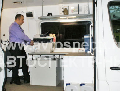 Мобильный офис Volkswagen Crafter