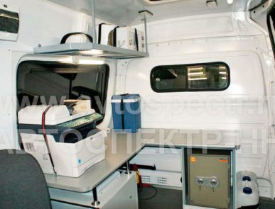 Мобильный офис Volkswagen Crafter