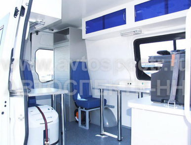 Мобильный офис Volkswagen Crafter короткой базы