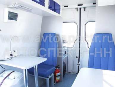 Мобильный офис Volkswagen Crafter короткой базы