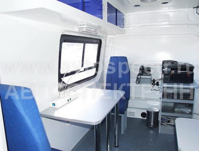 Мобильный офис Volkswagen Crafter короткой базы