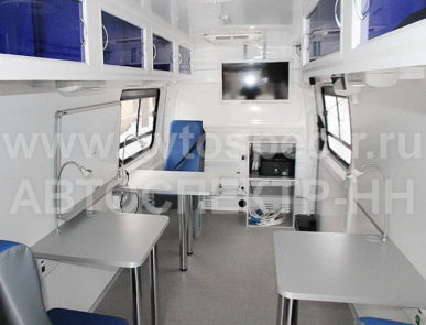 Мобильный офис Volkswagen Crafter короткой базы