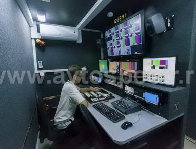 Передвижная телевизионная станция Газ Валдай