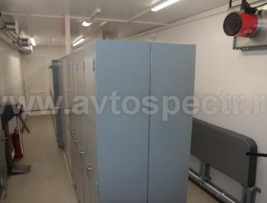 Мобильный санпропускник (МС) на базе полуприцепа