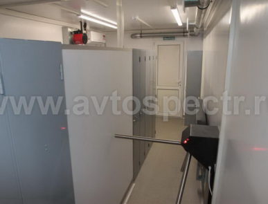 Мобильный санпропускник (МС) на базе полуприцепа