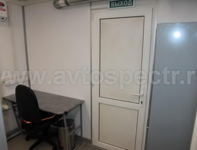 Мобильный санпропускник (МС) на базе полуприцепа