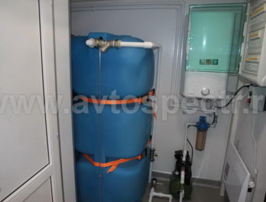 Мобильный санпропускник (МС) на базе полуприцепа