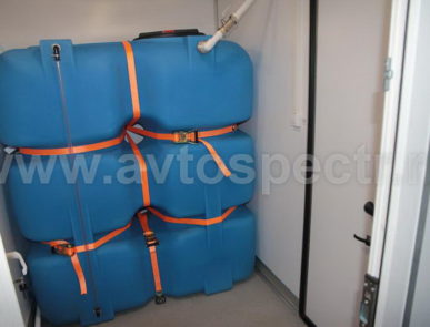 Мобильный санпропускник (МС) на базе полуприцепа