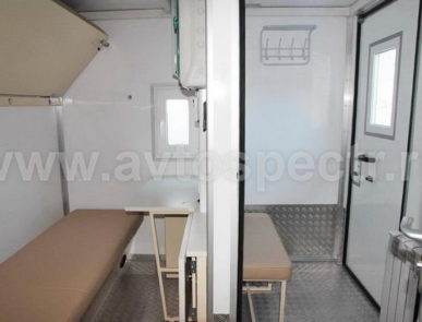 Автомобильный комплекс санитарной обработки на шасси КАМАЗ 43118-50 с прицепом