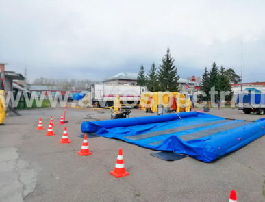 Автомобильный комплекс санитарной обработки на шасси КАМАЗ 43118-50 с прицепом