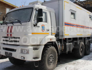 Командно штабная машина на базе КАМАЗ-43118
