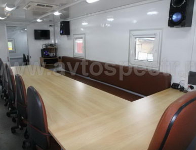 Командно штабная машина на базе КАМАЗ с прицепом