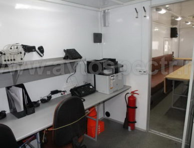 Командно штабная машина на базе КАМАЗ с прицепом