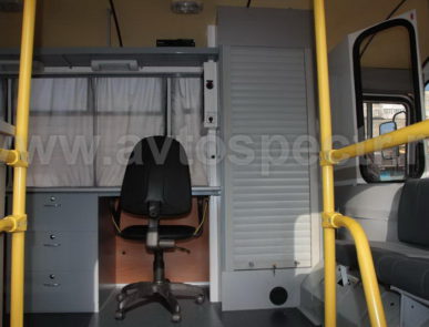 Оперативный автомобиль полиции на базе ПАЗ