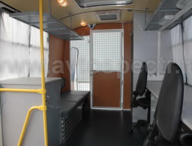 Оперативный автомобиль полиции на базе ПАЗ