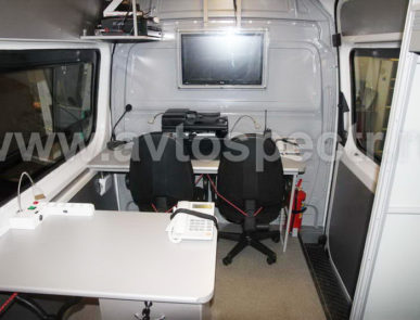 Штабной автомобиль на базе Volkswagen Crafter