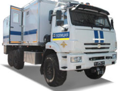 Командно штабная машина на базе КАМАЗА 43118