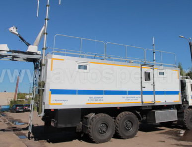 Командно штабная машина на базе КАМАЗА 43118