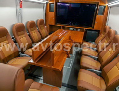 Штабной автомобиль на базе автобуса MAN