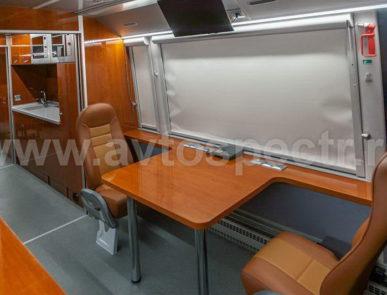 Штабной автомобиль на базе автобуса MAN