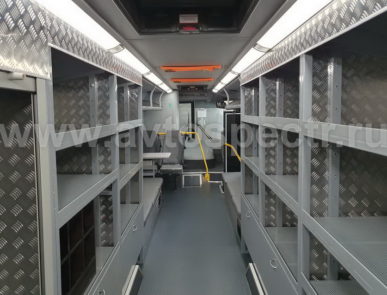 Газоспасательный автомобиль на базе ПАЗ-320414