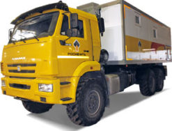 Передвижная лаборатория неразрушающего контроля на базе КАМАЗ 43118-50