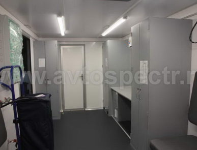 Передвижная лаборатория неразрушающего контроля на базе КАМАЗ 43118-50