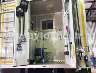 Передвижная лаборатория ВОЛС на базе КАМАЗ