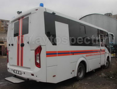 Газоспасательные автомобили на базе ПАЗ Вектор