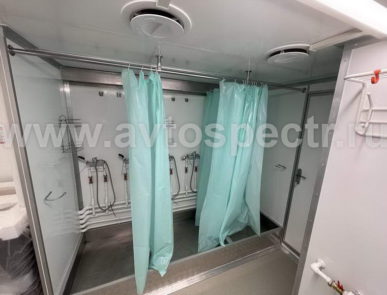 Мобильный  пункт санитарной обработки на базе прицепа