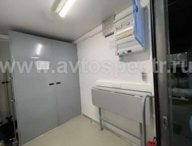 Мобильный  пункт санитарной обработки на базе прицепа