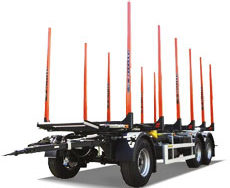 Прицеп лесовоз трехосный