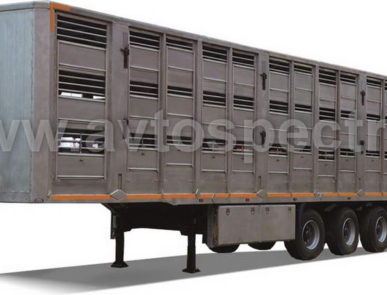 Полуприцеп четырехосный скотовоз