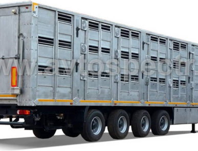 Полуприцеп четырехосный скотовоз