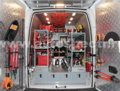 Аварийно-спасательные автомобили на базе шасси JUNFENG