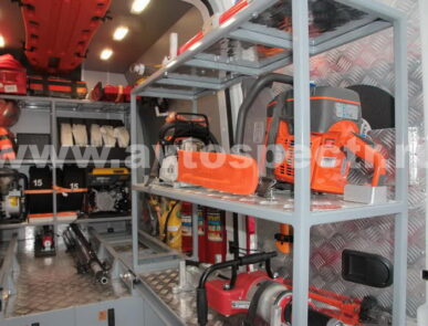 Аварийно-спасательные автомобили на базе шасси JUNFENG