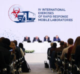 Участие в четвертых международных учениях в Кронштадте